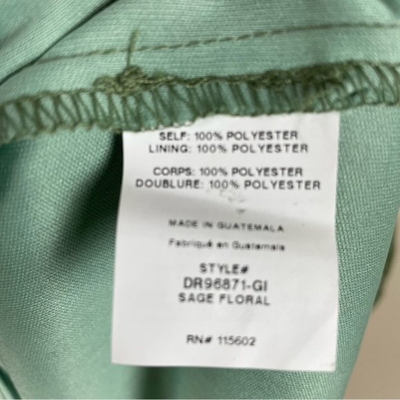 Lush Green Floral Maxi Dress - Picture 10 of 10